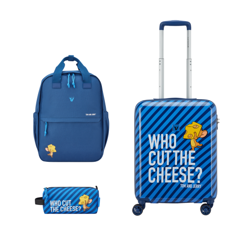 Kombinácia detsky kufor a batoh do lietadla Tom a Jerry Kombinace detsky kufr a batoh do letadla Tom a Jerry